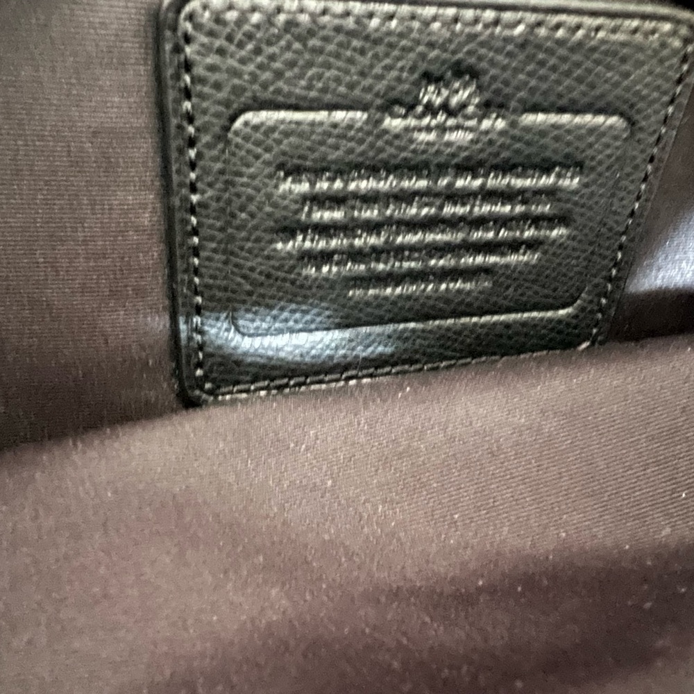 Coach Designer Bag Computer/ multi bag in black - Picture 6 of 14